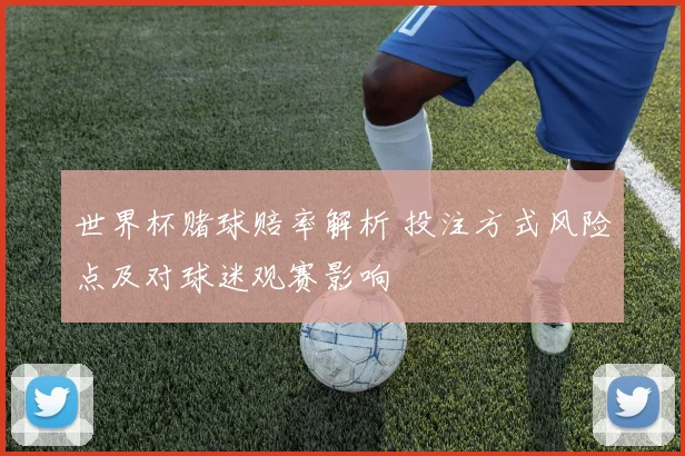 世界杯赌球赔率解析 投注方式风险点及对球迷观赛影响