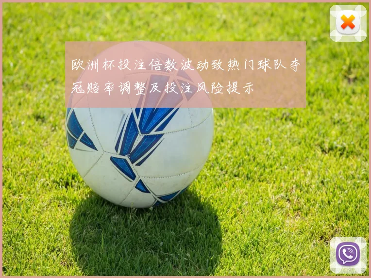欧洲杯投注倍数波动致热门球队夺冠赔率调整及投注风险提示