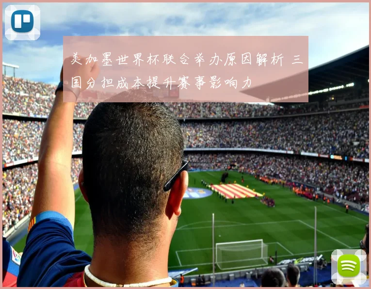 美加墨世界杯联合举办原因解析 三国分担成本提升赛事影响力